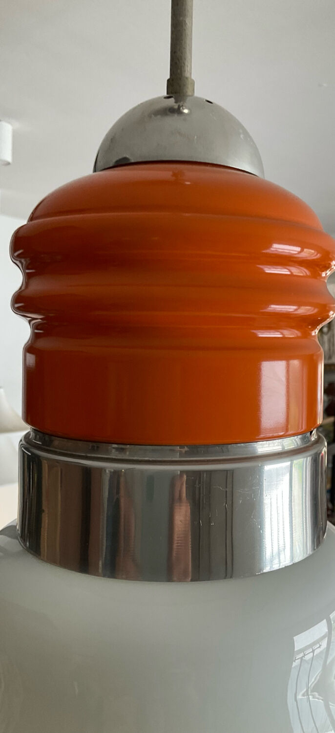 Mazzega pendant lamp in Murano glass from the 60s-70s