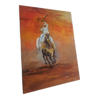Tableau acrylique sur toile fantasia
