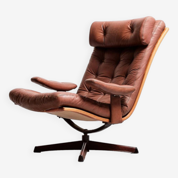 Mid-Century Swivel Chair from G Möble, 1960s