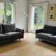 SITS Julia sofa pair – Dedar Silver velvet – excellent condition
