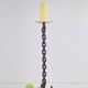 Brutalist Chain Floor Candleholder from Franz West, France, 1960s