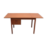 Bureau extensible des années 1960 en teck