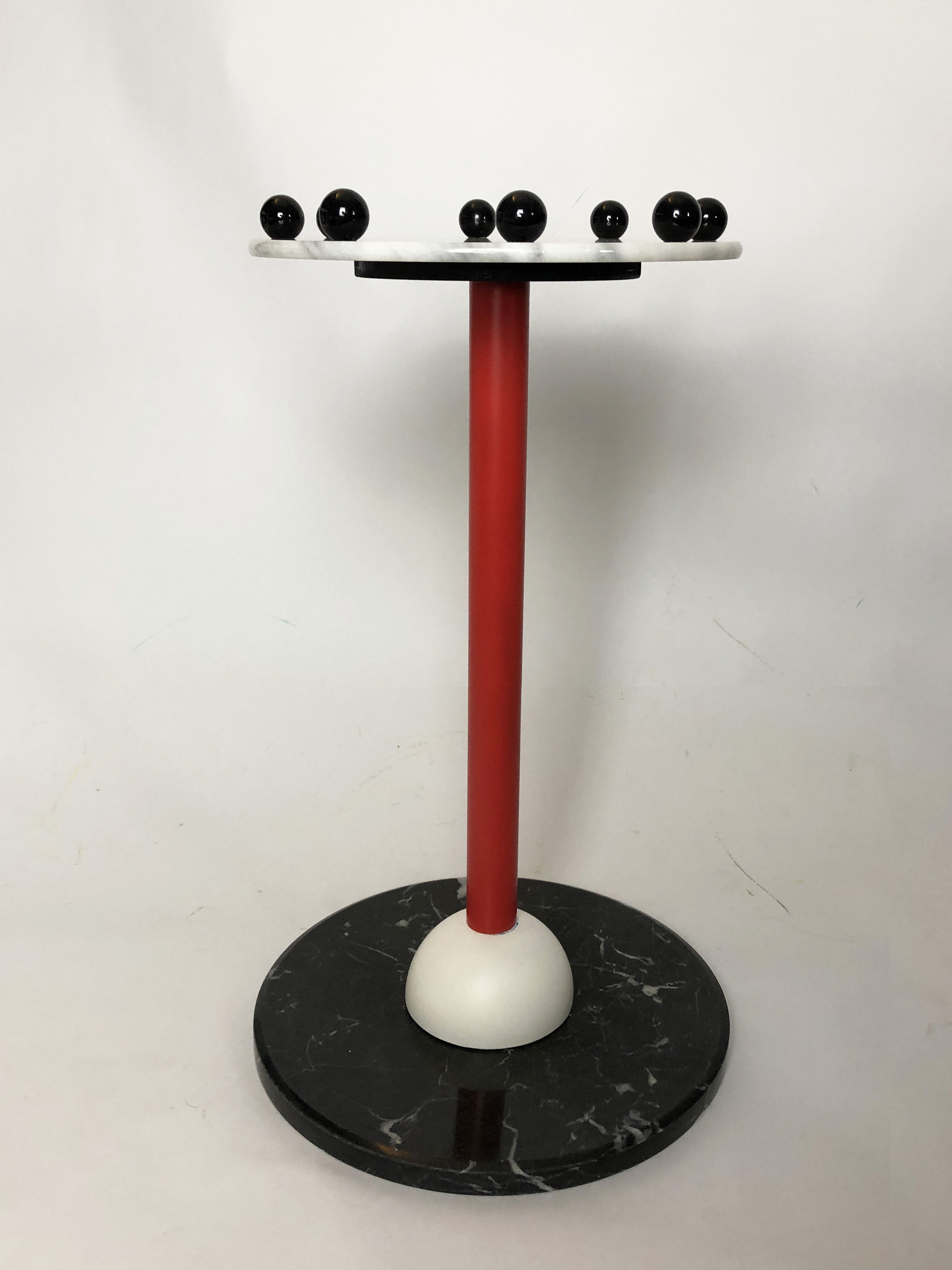 80s italian marble design side table