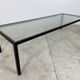 Table basse moderne Artimeta en verre et métal du milieu du siècle par Floris Fiedeldij pour Artimeta, années 1950.