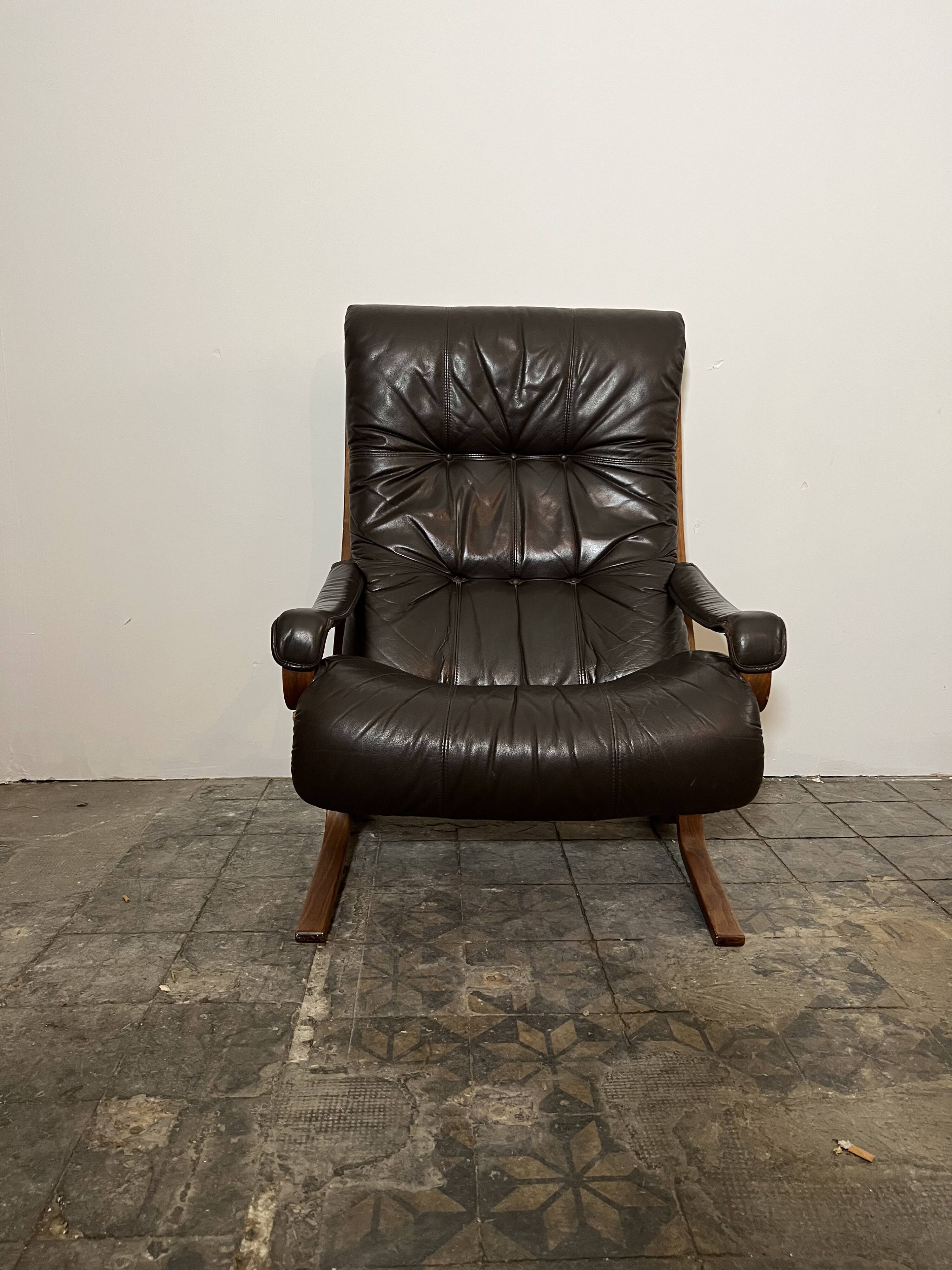 Ingmar Relling  scandinavian armchair model siesta