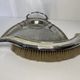 Old table shovel picks up crumbs silver metal early twentieth century