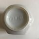 3 porcelain yoghurt jars