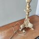 Golden wooden lamp base