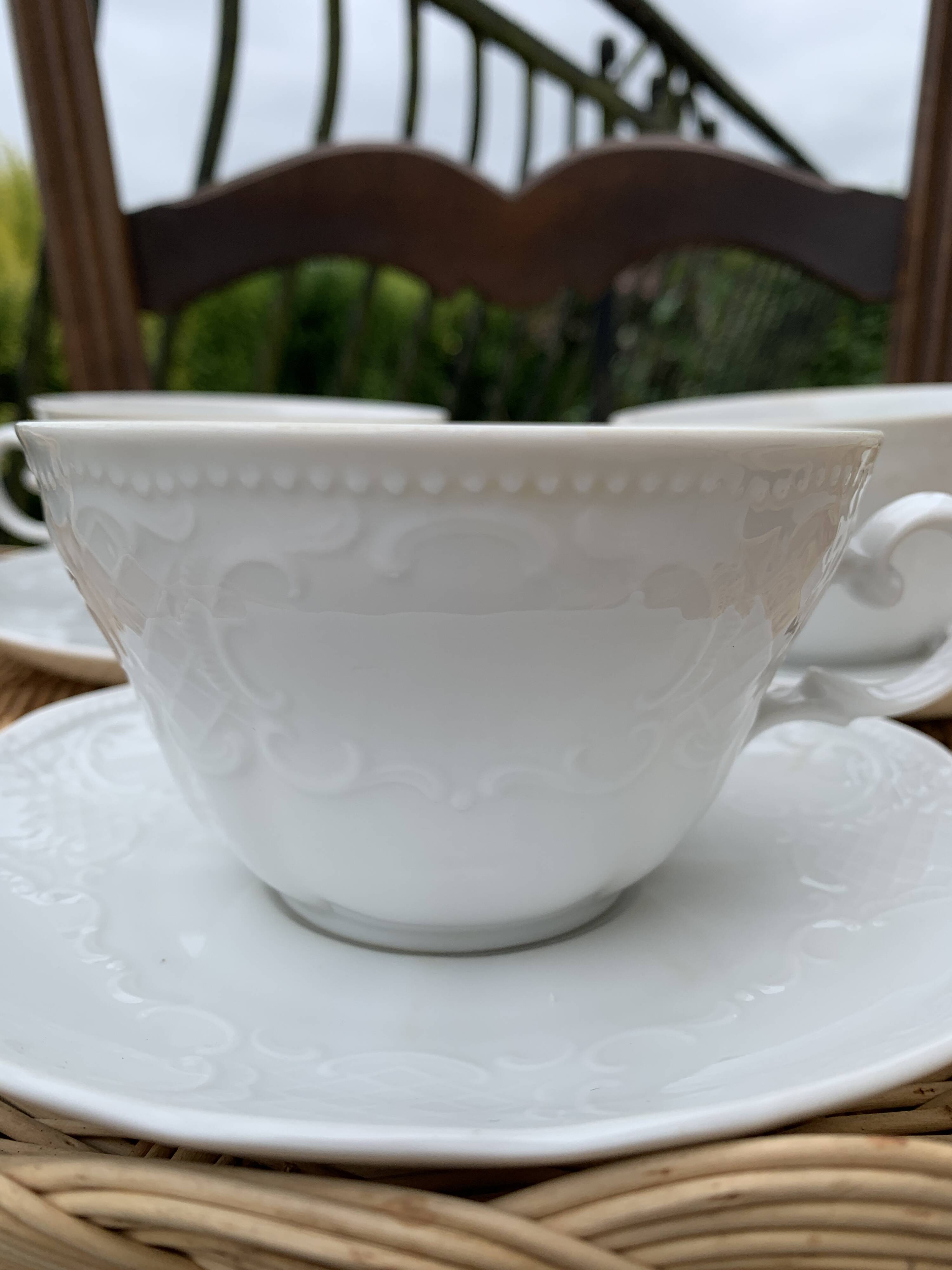 3 Seltmann Weiden Bavaria Porcelain Cups and Saucers