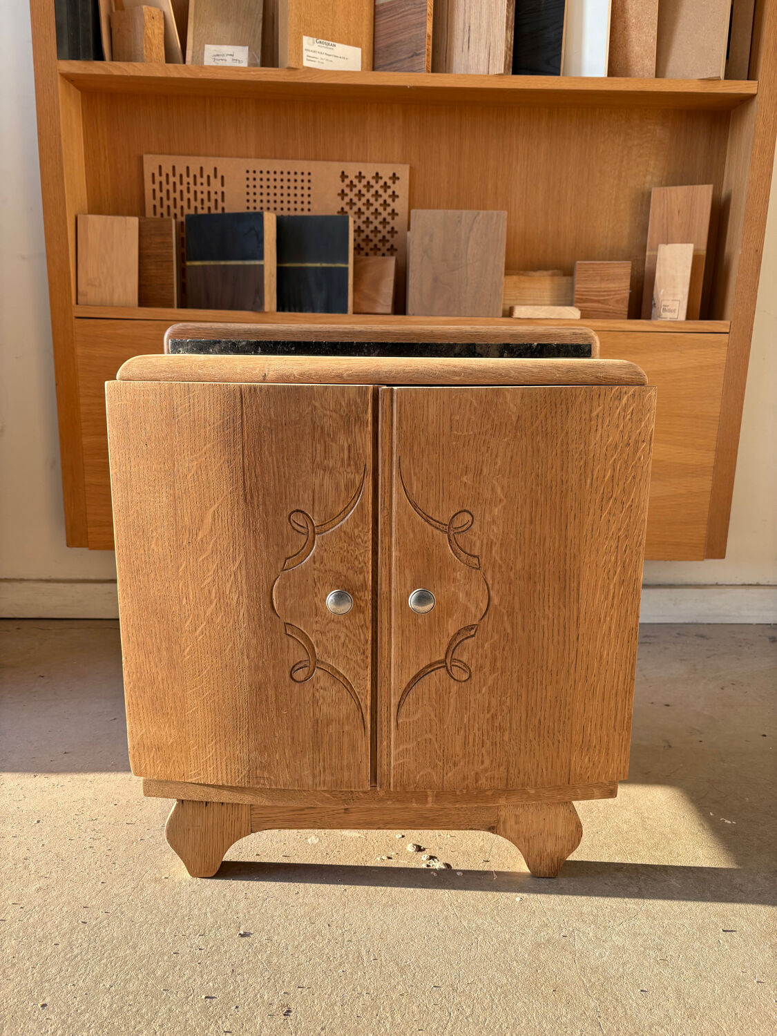 Renovated Art Deco bedside table
