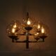 Brass chandeliers from Kaiser, Germany 1960
