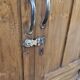 Ancien vaisselier en teck birman