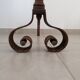 Pair of channels empire cast and brass