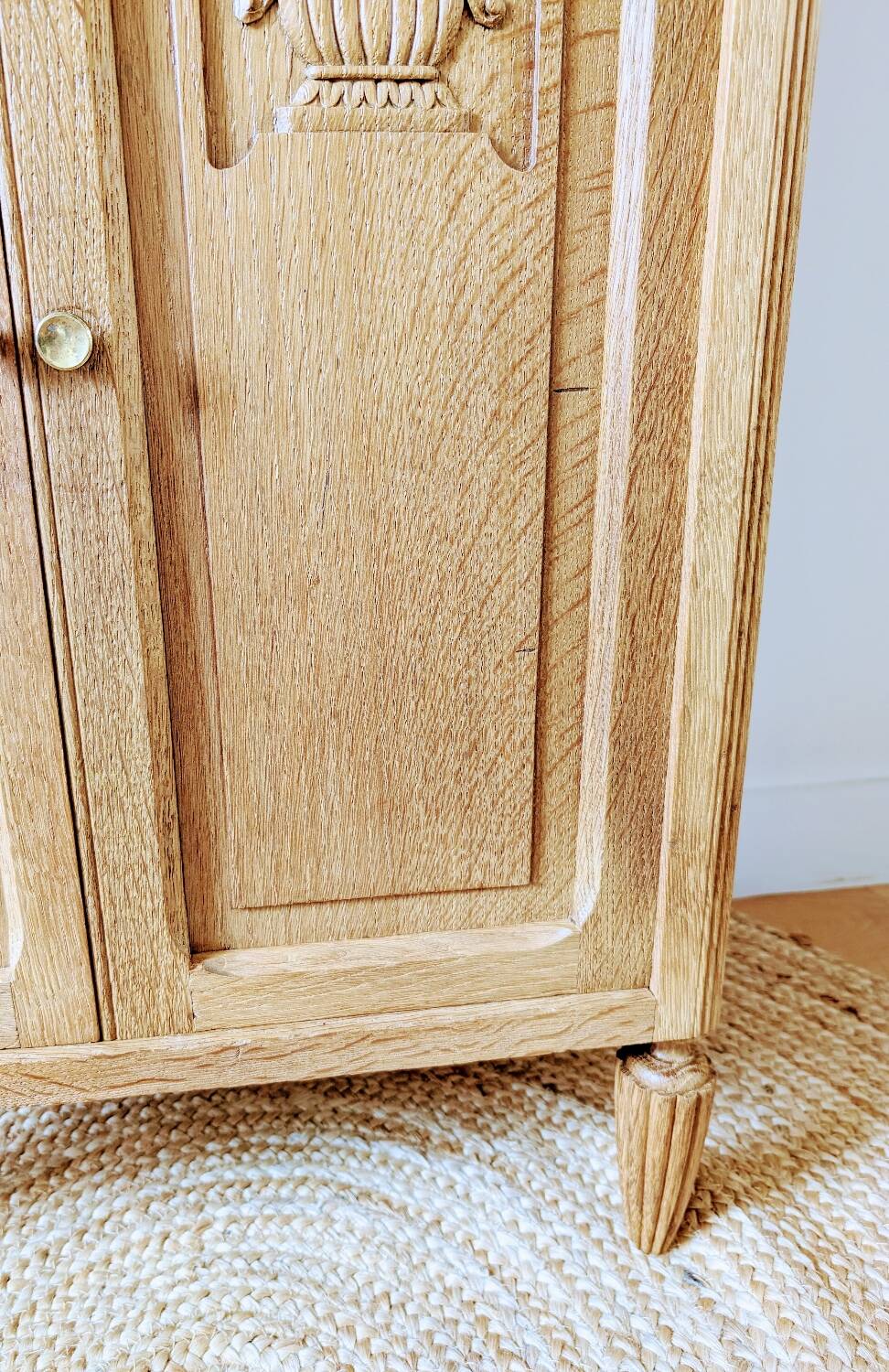 Solid oak Art Deco sideboard