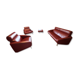 Faubourg Steiner set of 1 sofa, 2 armchairs and 1 pouf