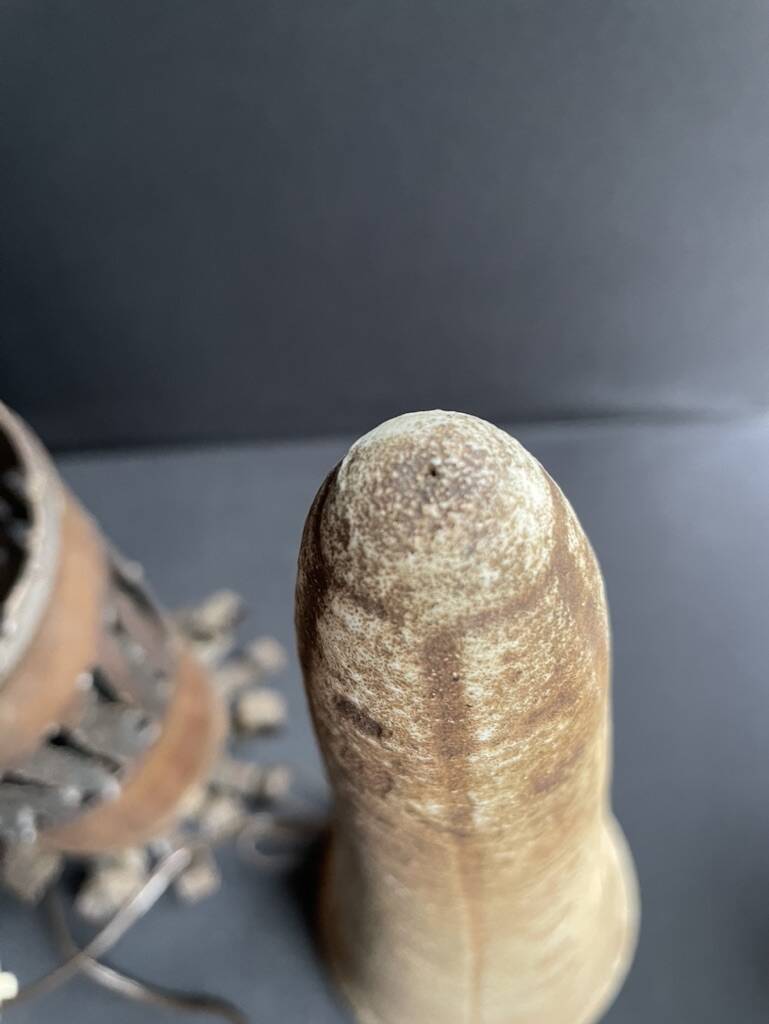 Accolay metal and ceramic lamp (1945-1989)