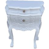 Vend commode bordelaise et 2 chevets en noyer massif 4 tiroirs de style louis XV