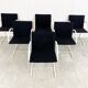 Postmodern cirkel dining chairs by Metaform, 1980s, Set of 6