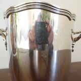 Louis XV style silver-plated metal ice/ice cube bucket
