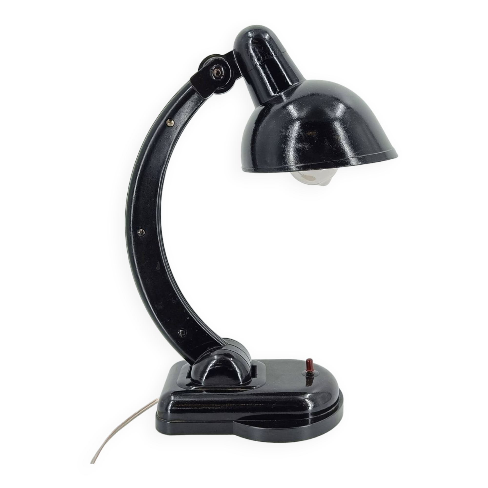 Art deco bakelite desk lamp, 1950s