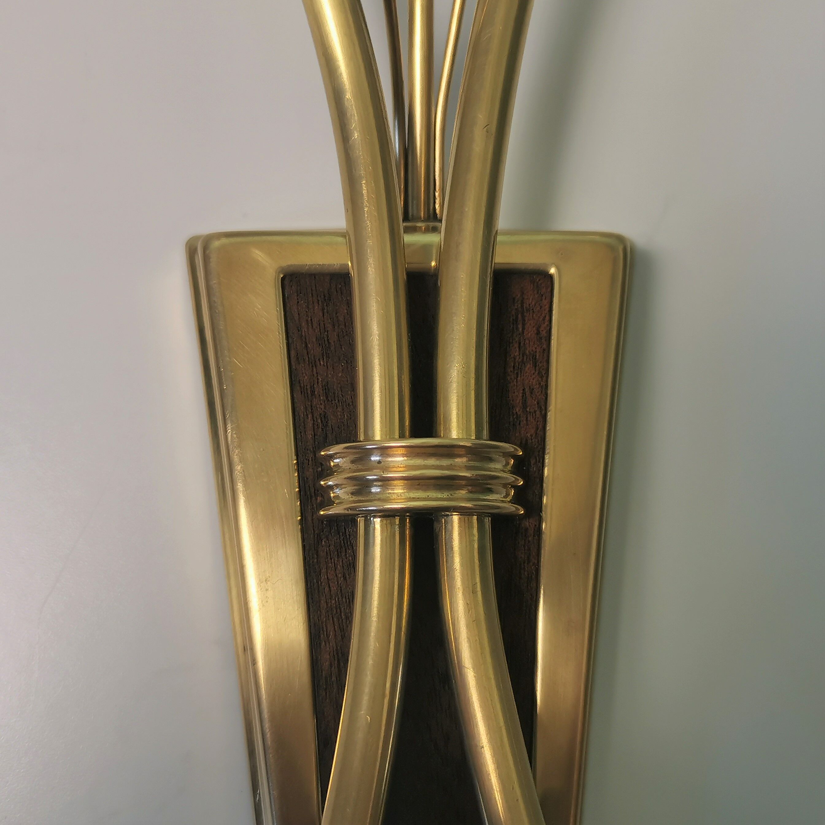 Vintage brass sconces