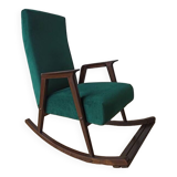 Fauteuil à bascule vintage des années 50.