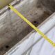 Pair of vintage concrete planters "Chanal Paris", 90 cm