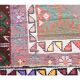 Tapis couloir vintage en laine et coton turc noué à la main 82x380