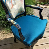 Louis XV style armchair restored