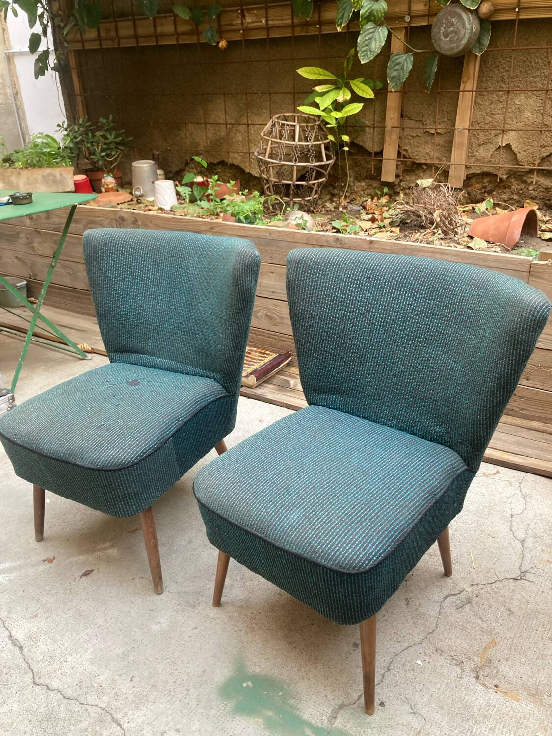 Paire Fauteuil cocktail