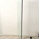 Glass and metal floor lamp 1980, Autograph