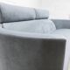 Negresco Sofa Design Bernard Massot for Neology France Moiré Velvet