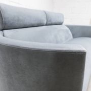 Negresco Sofa Design Bernard Massot for Neology France Moiré Velvet