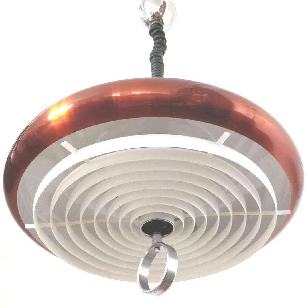 Italian Space Age hanging lamp 1970