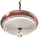 Italian Space Age hanging lamp 1970