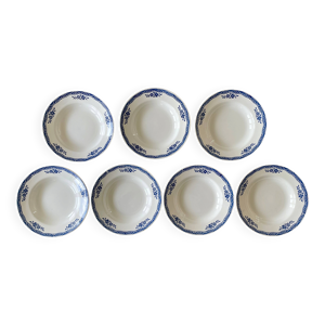 7 assiettes creuses anciennes