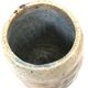 Glazed sandstone vase