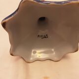 Quimper faience candlestick