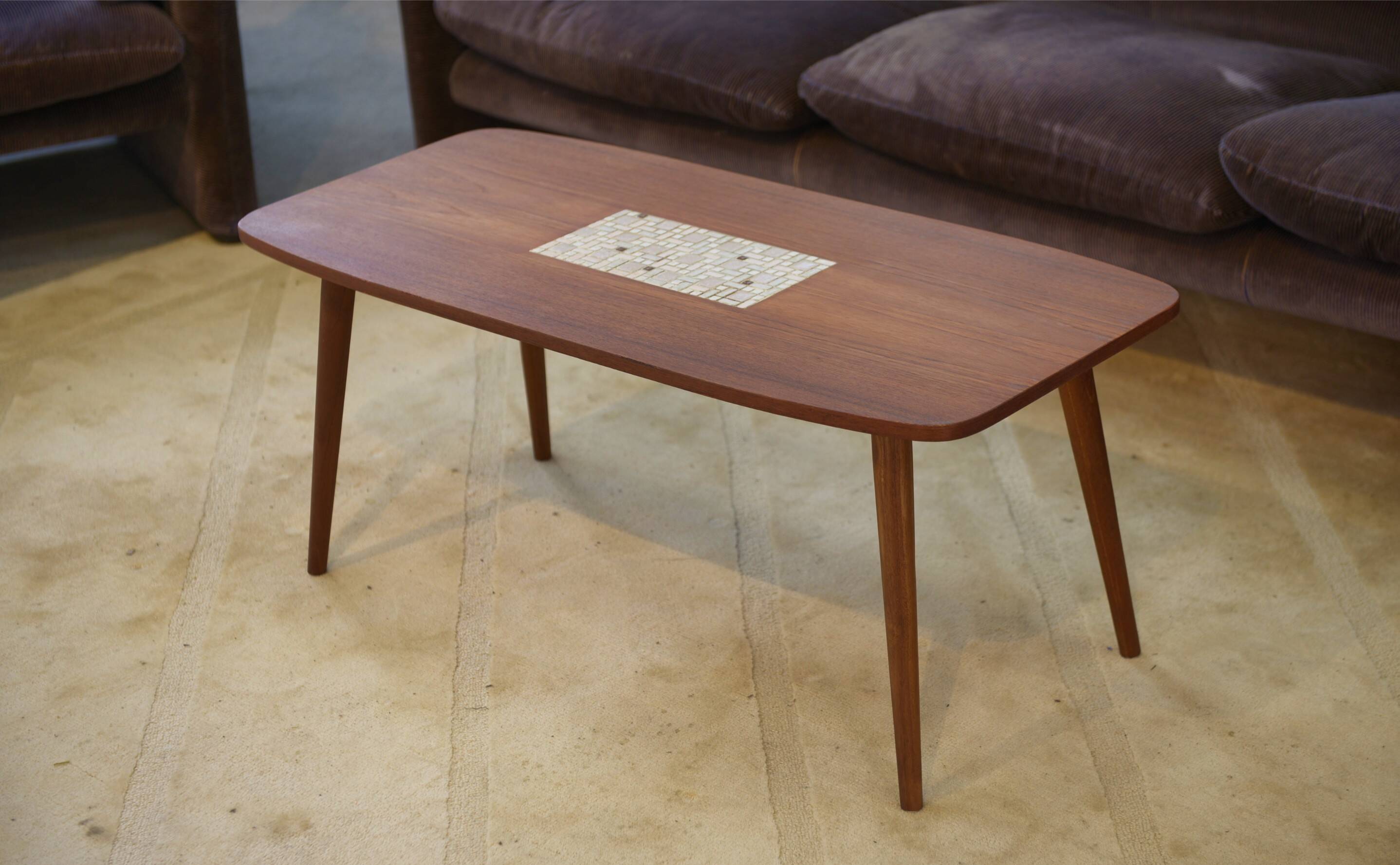 1960s Scandinavian mosaic coffee table