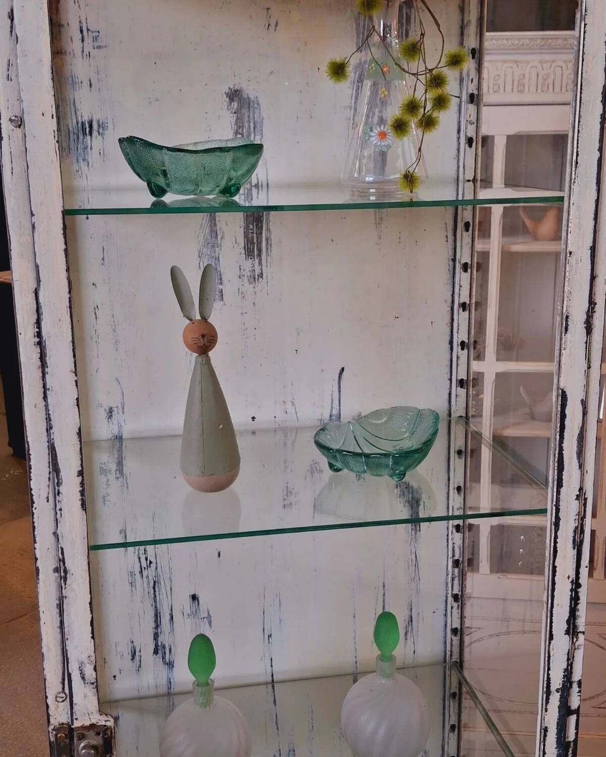 Old display case