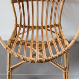 Rattan armchair