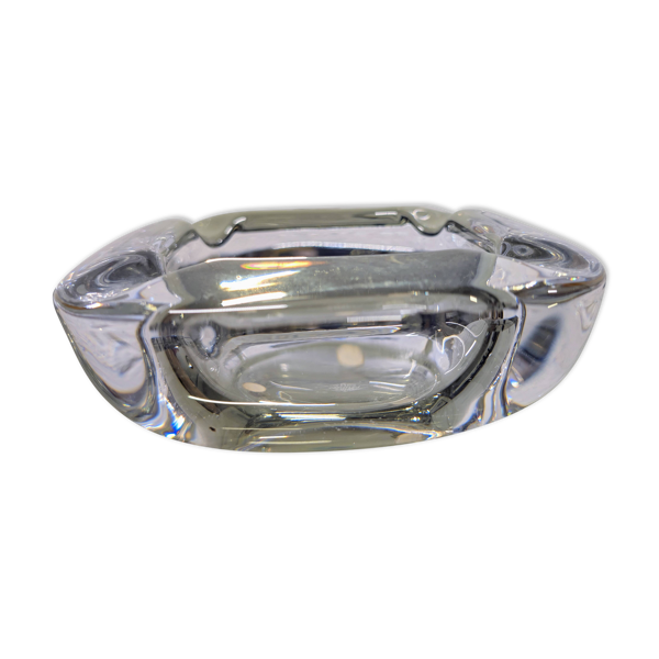 Grand cendrier en cristal de Vannes