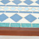 Table basse en mosaïque, années 1970