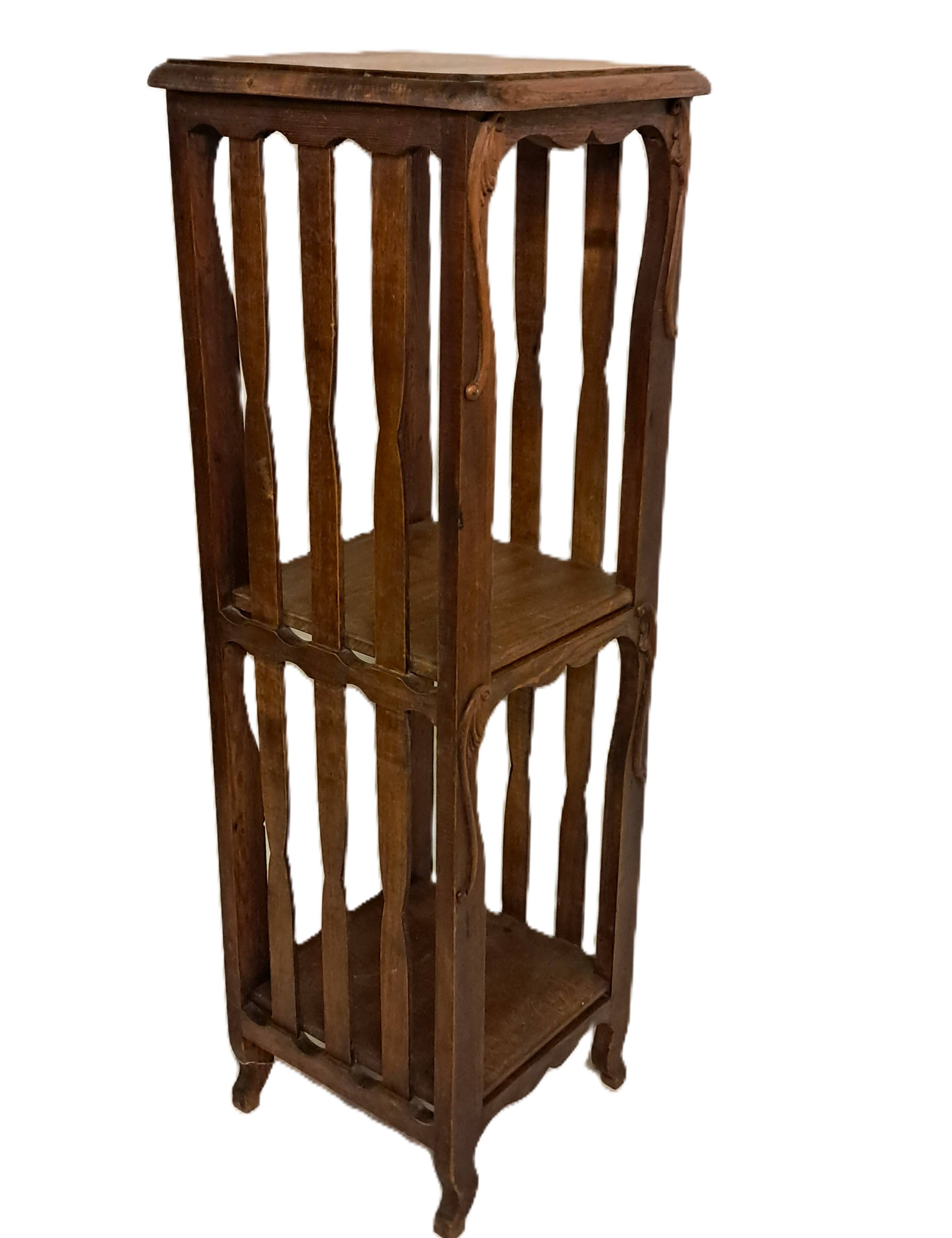 Étagère de Présentation Vintage Style Art Nouveau