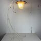 Midcentury French rockabilly lantern low floor lamp, 1950s