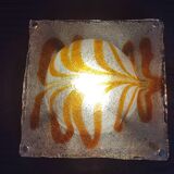Large vintage Murano glass wall light