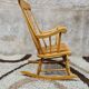 Rocking-chair scandinave 1970 vintage