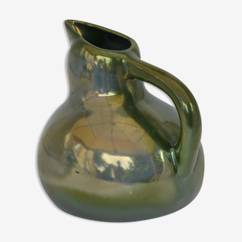 Rambervillers S.A.P.C. flamed sandstone pitcher