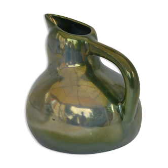 Rambervillers S.A.P.C. flamed sandstone pitcher