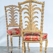 Duo de chaises palmier Rococo